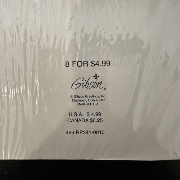 Vintage Flat Bridal Shower Invitations New In Package 8 Count Floral Dicut Edges - Picture 5 of 7